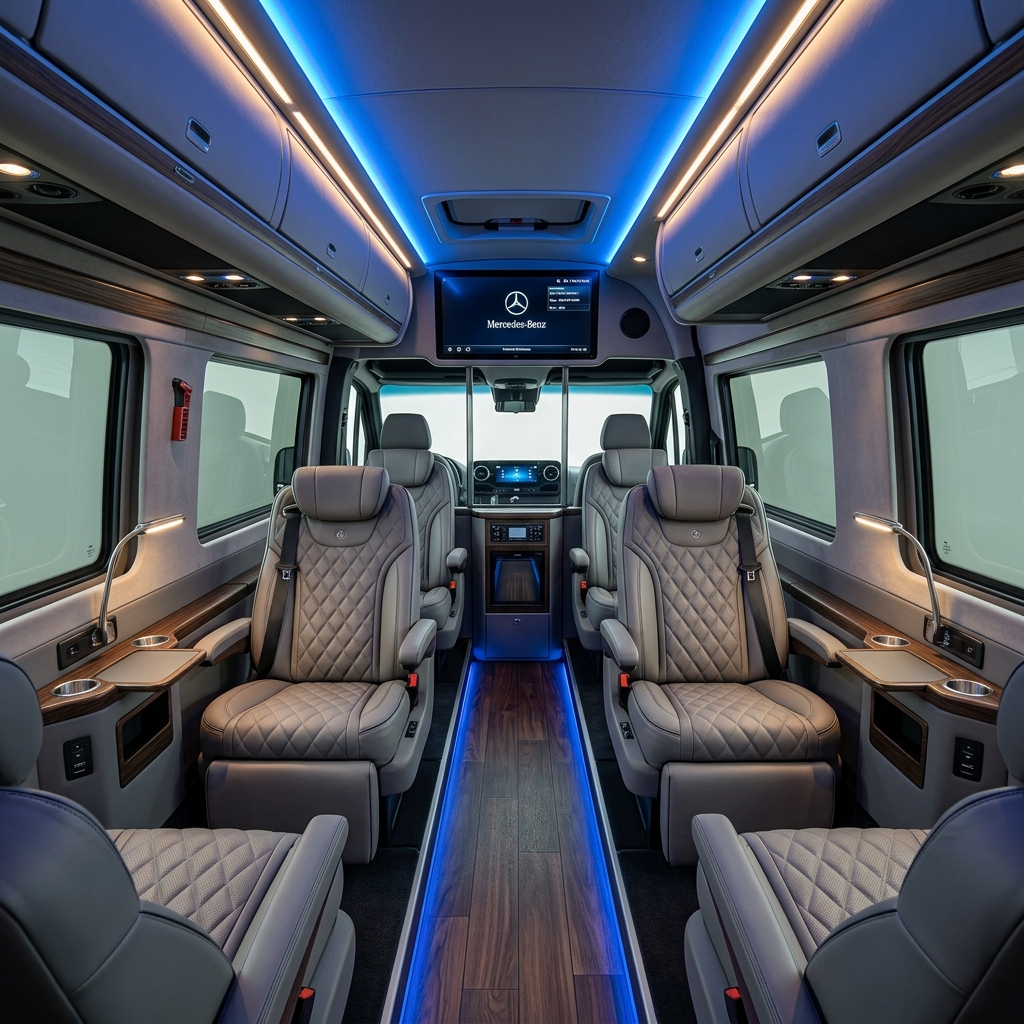 Mercedes Sprinter VIP İç Mekan